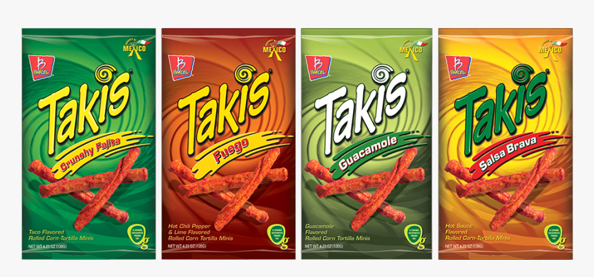 Garza Creative Group Takis Snack Brands - Different Types Of Takis, HD Png Download, Free Download