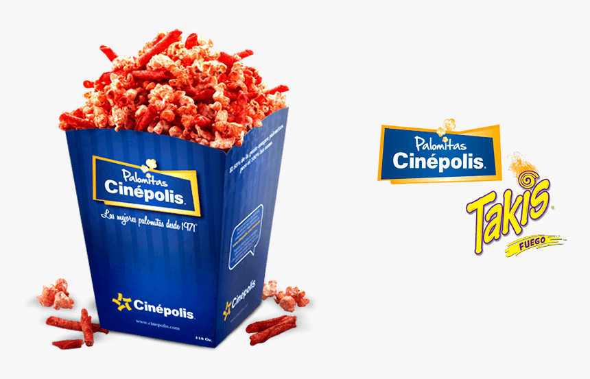 Cinepolis , Png Download - Palomitas Takis Fuego Cinepolis, Transparent Png, Free Download