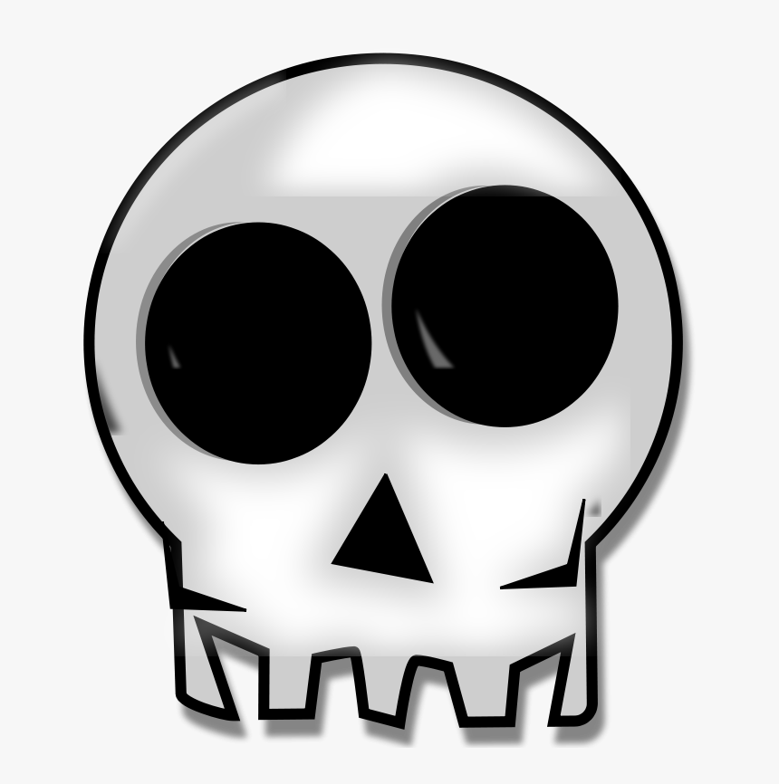 Transparent Skeleton Png - Skeleton Skull Clipart, Png Download, Free Download