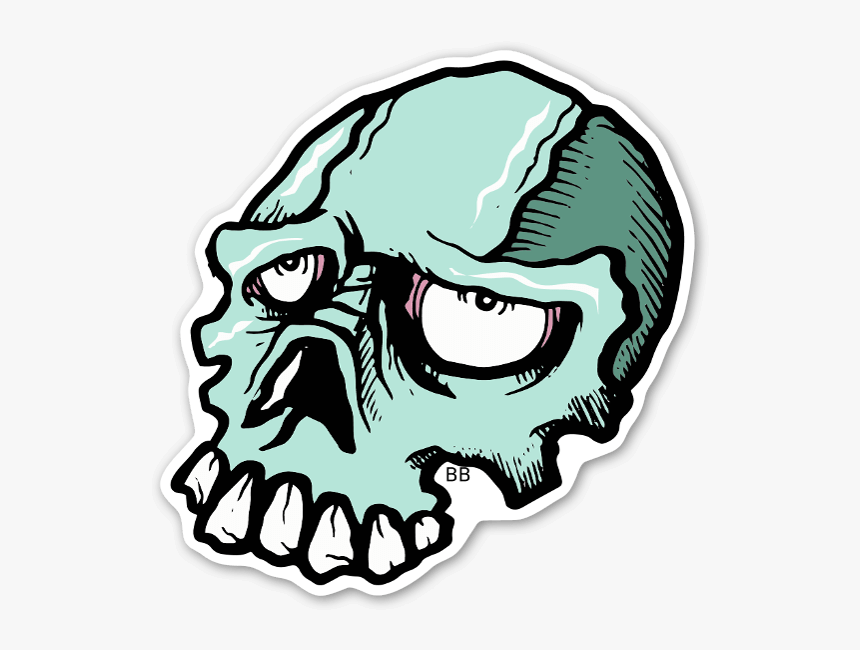 Bobby Indibone Skull Stickers Labels Decals Clipart, HD Png Download, Free Download