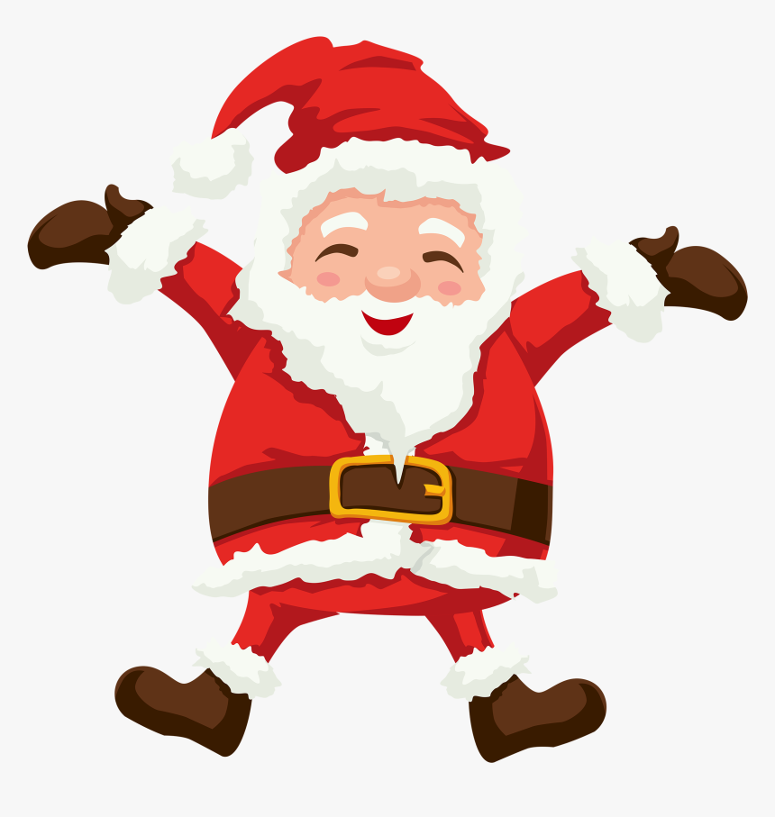 Santa Hat Clipart For Printable To - Santa Clipart Transparent, HD Png Download, Free Download