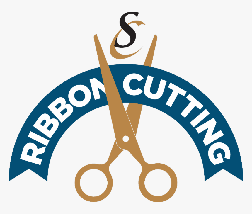 Transparent Ribbon Cutting Png - Blue Ribbon Cutting Opening Ceremony, Png Download, Free Download