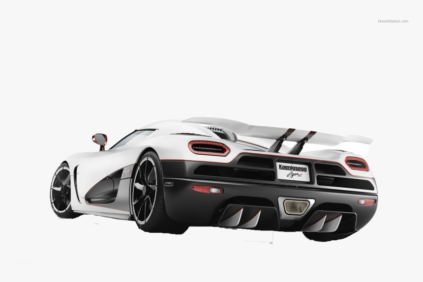 Sports Car Png Transparent Background - Koenigsegg Agera R Back, Png Download, Free Download