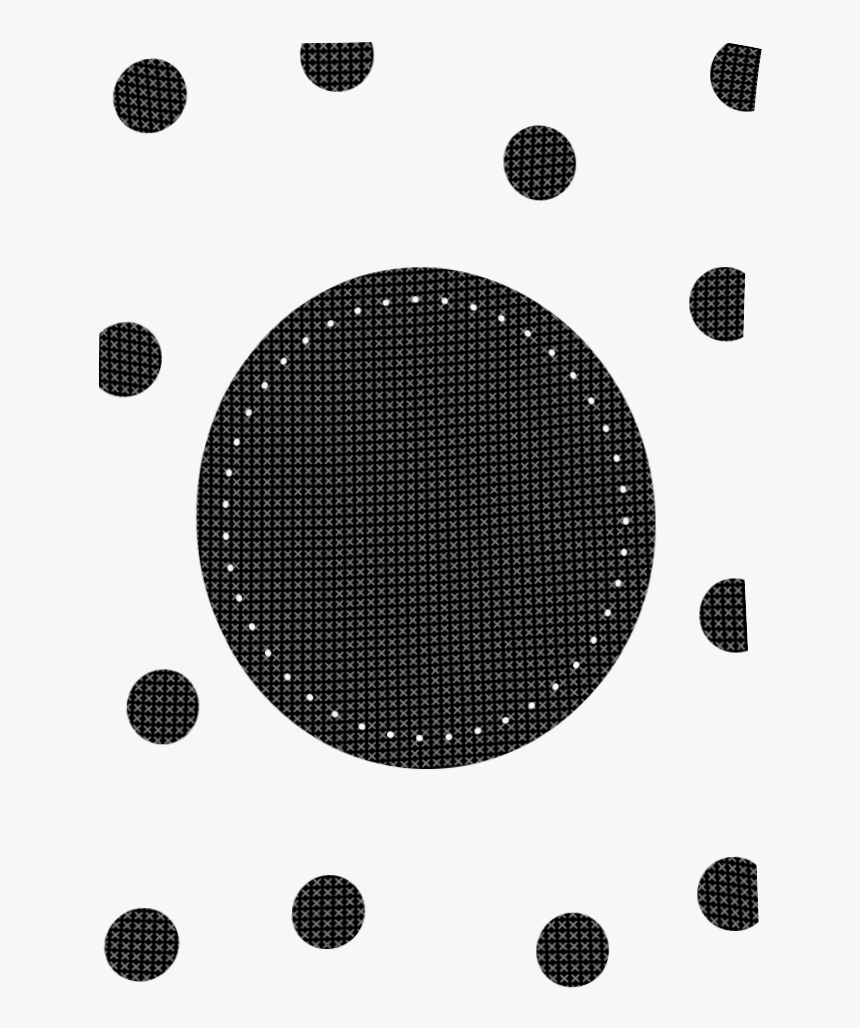 Faded Black Dot Png - Circle, Transparent Png, Free Download