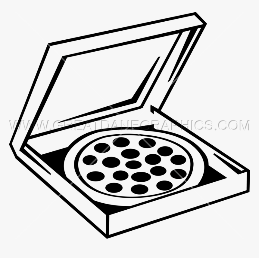 Pizza Box Production Ready Artwork For T Shirt Printing - Pizza Box Vector Png, Transparent Png, Free Download