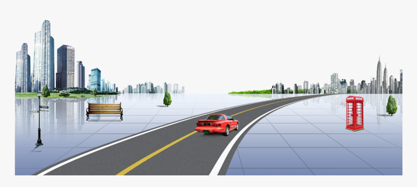 Transparent Roads Clipart - Highway Road Png, Png Download, Free Download