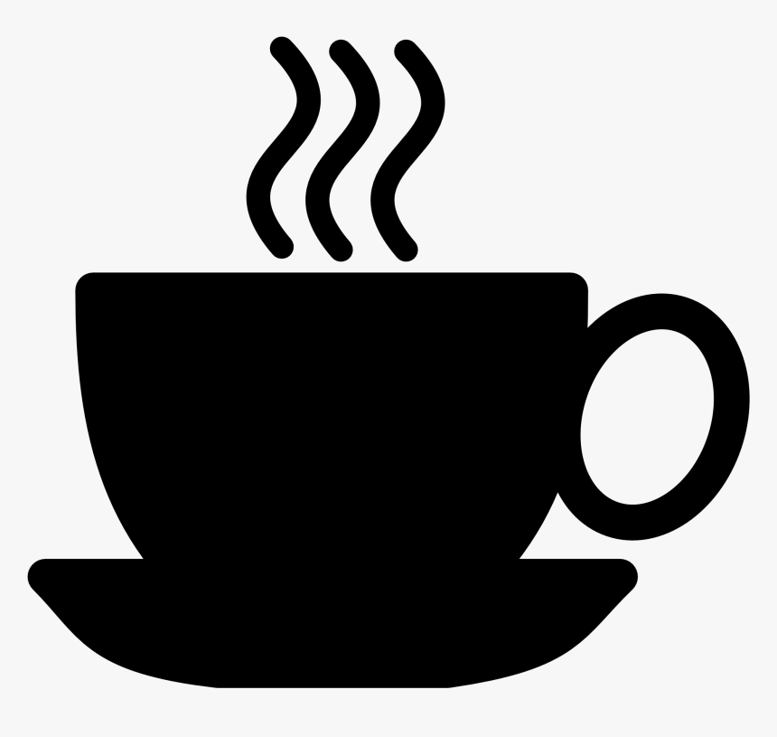 Coffee Silhouette - Easy To Draw Coffee Mug, HD Png Download, Free Download