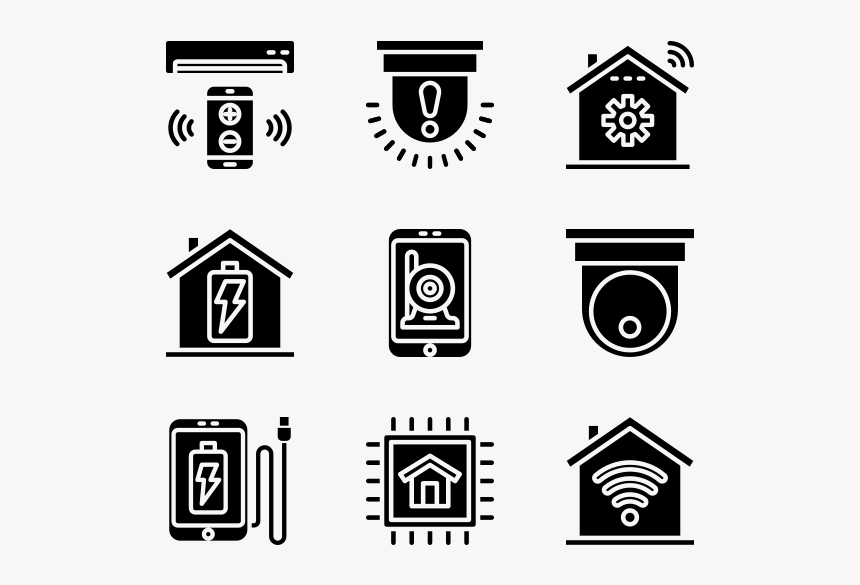 Smart Home - Free Icon Library, HD Png Download, Free Download