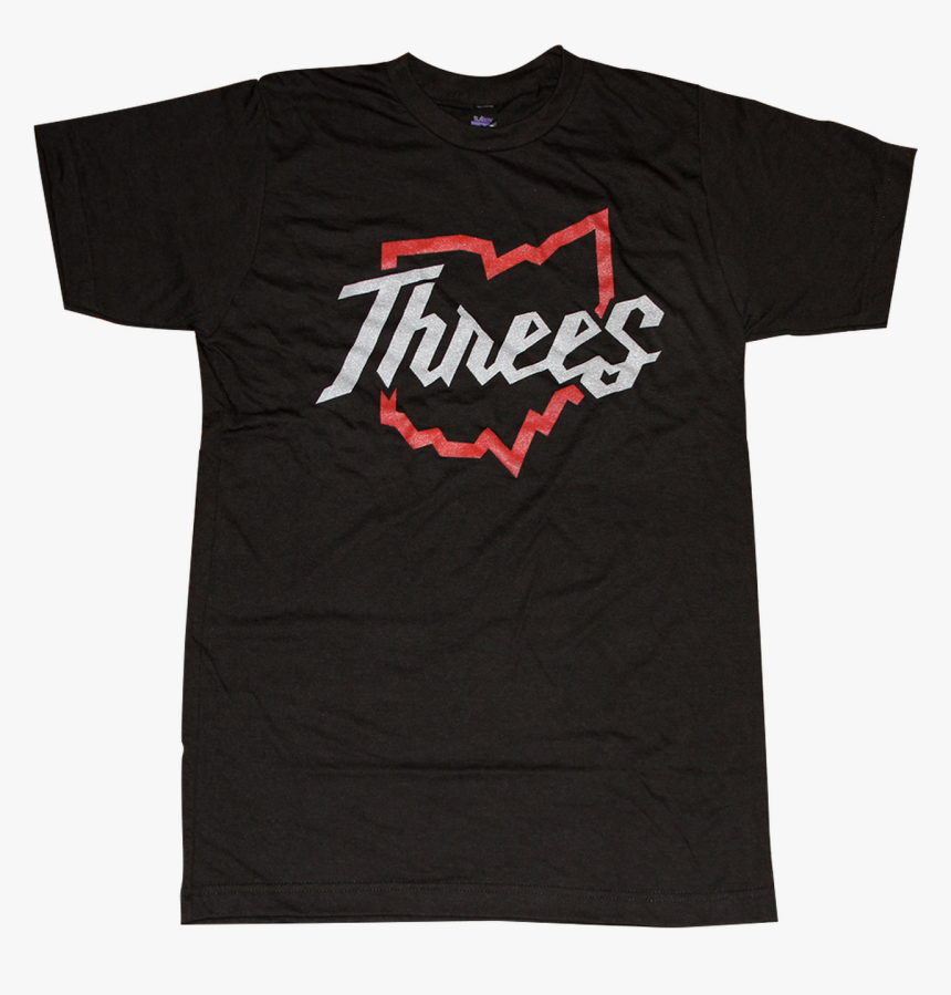 Threes Script Outline T-shirt Columbus, Ohio - Benefit Shirt Ideas Multiple Myeloma, HD Png Download, Free Download