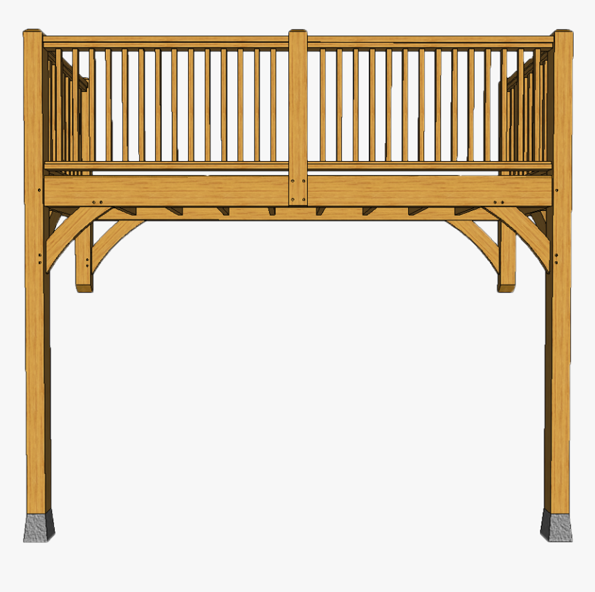 Outdoor-bench - Wooden Balcony Png, Transparent Png, Free Download