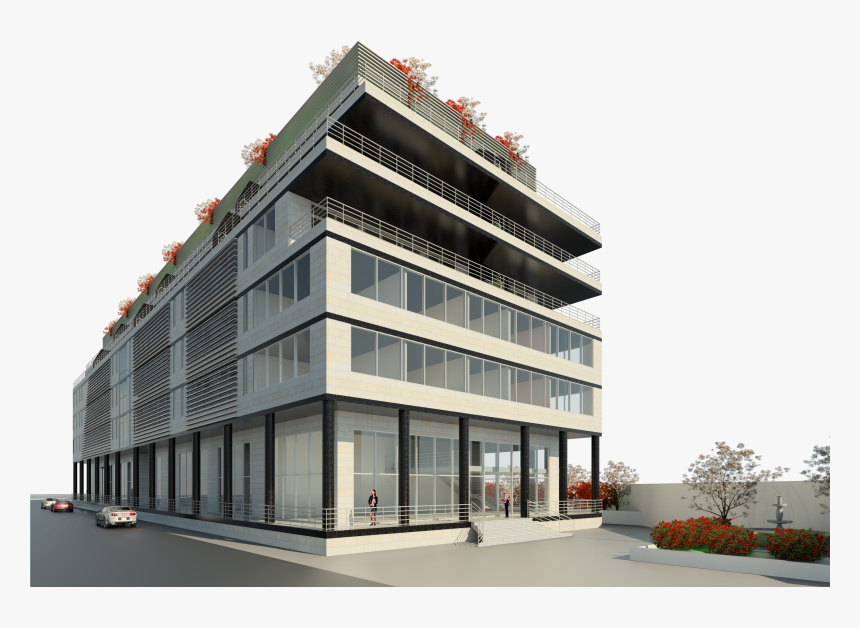 Brutalist Architecture - Commercial Building, HD Png Download, Free Download