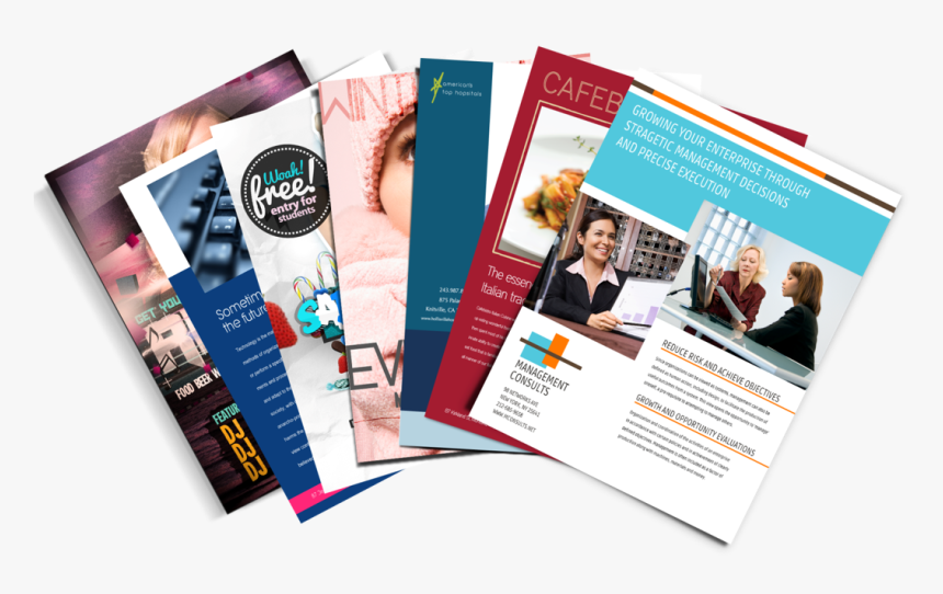 Flyers Development Service Development Support, Service - Flyers And Brochures, HD Png Download, Free Download