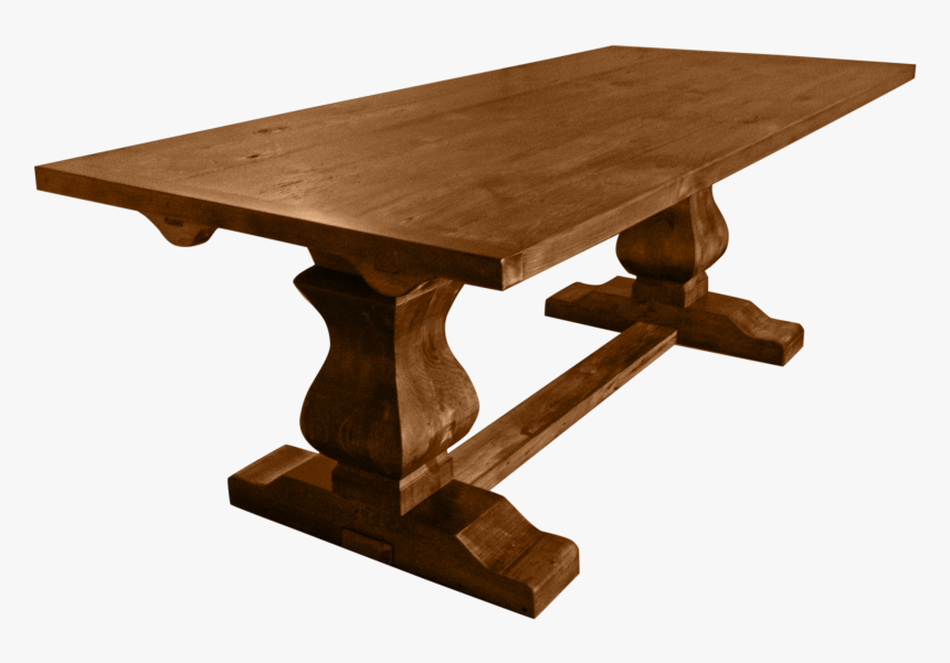 Wood Furniture Png - Transparent Background Dining Table Old, Png Download, Free Download