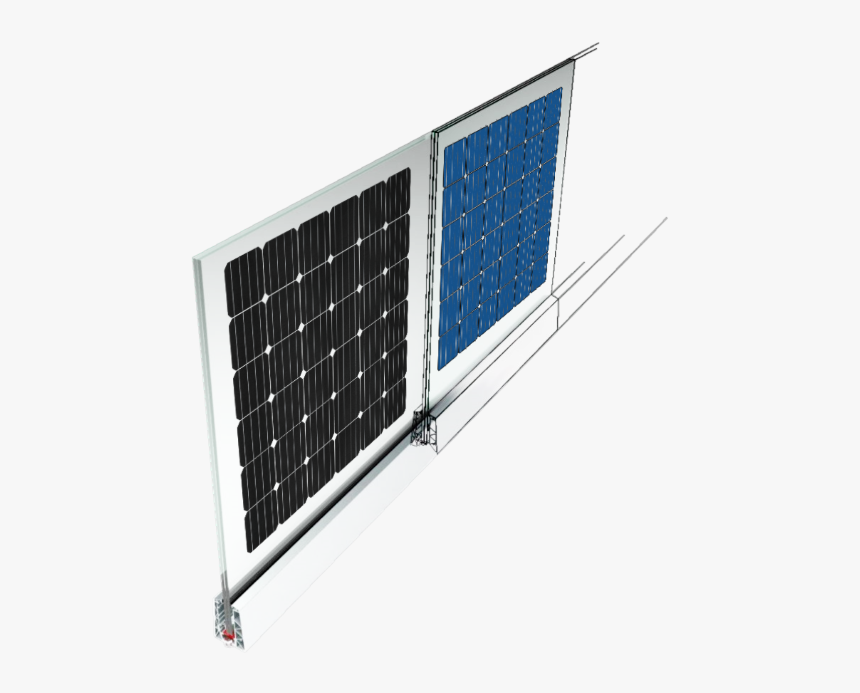 Balcone Fotovoltaico, Balaustra Fotovoltaica - Sky, HD Png Download, Free Download