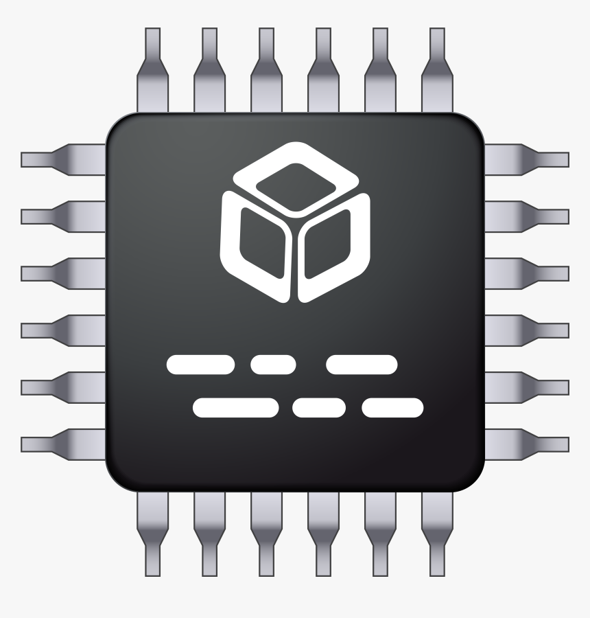 Smd Computer Chip Png Clipart - Integrated Circuit, Transparent Png, Free Download