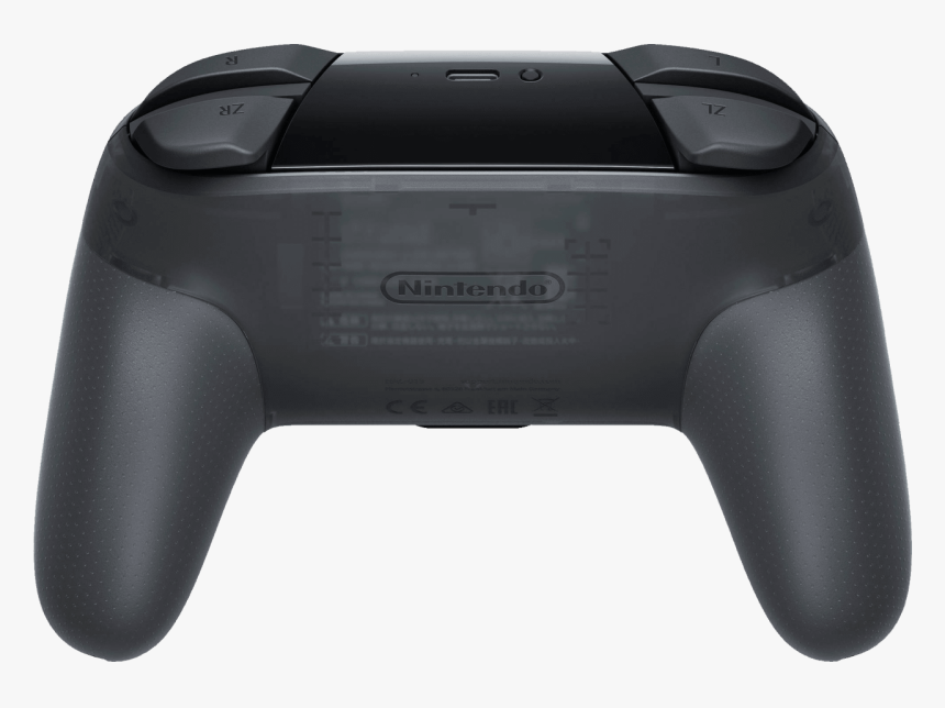 Nintendo Switch Pro Controller Back, HD Png Download, Free Download