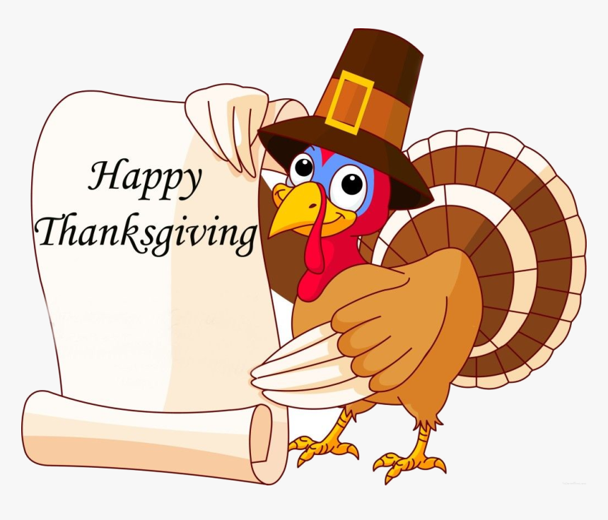 Turkey Thanksgiving Clipart Cartoon Images Pictures - Happy Thanksgiving Pictures Turkey, HD Png Download, Free Download