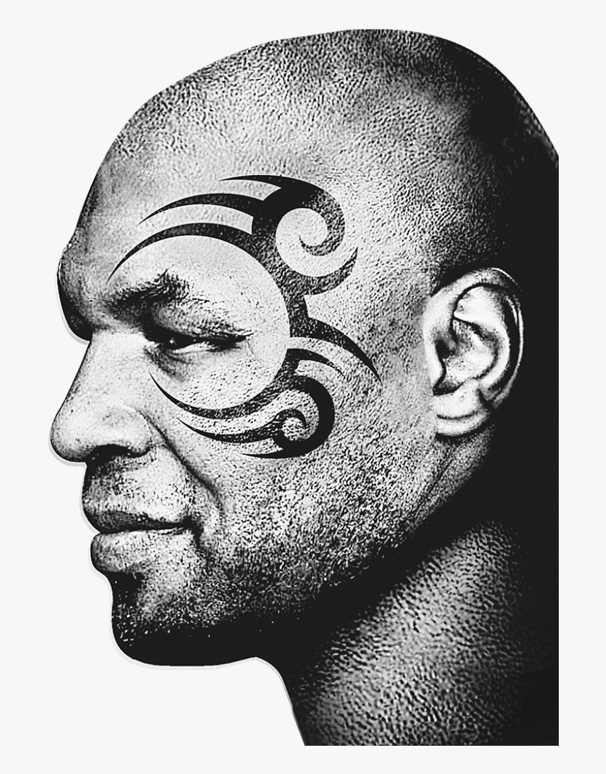 Get To Know Black - Mike Tyson Black And White Png, Transparent Png - kindp...