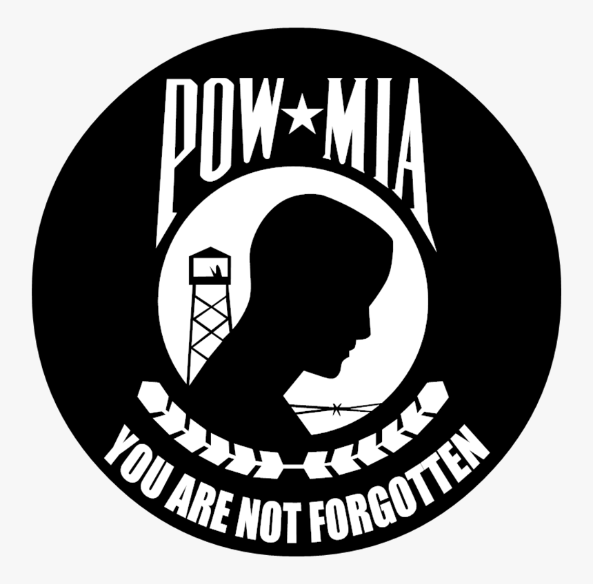 Pow Mia Png - Pow Mia Flag, Transparent Png, Free Download