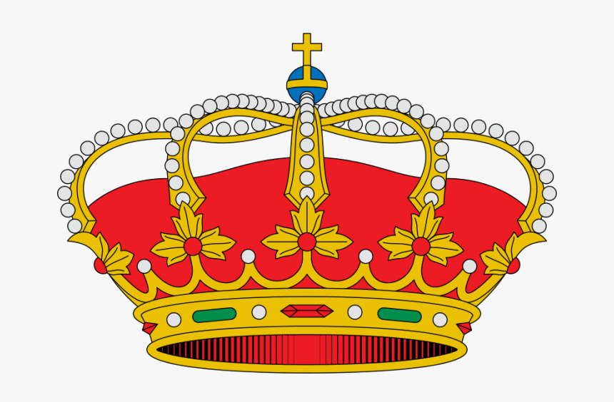 Corona Del Rey De España - Crown On Spain Flag, HD Png Download, Free Download