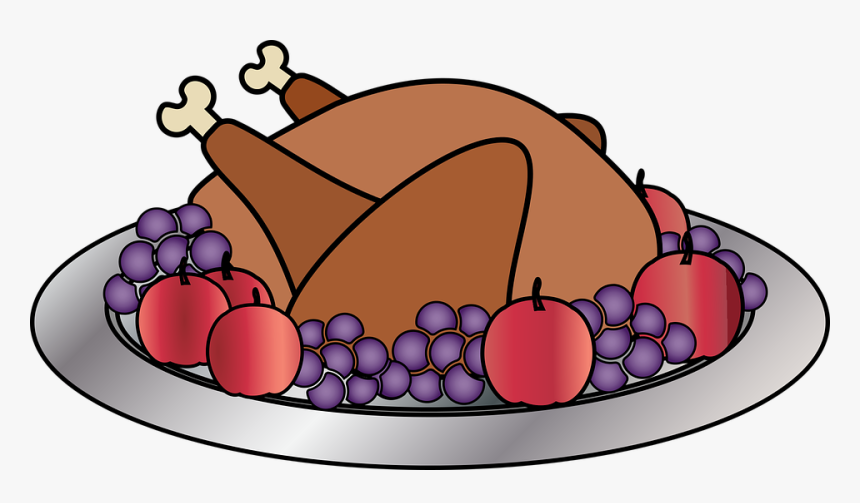 Graphic, Thanksgiving Turkey, Turkey - Cartoon Png Food Thanksgiving, Transparent Png, Free Download