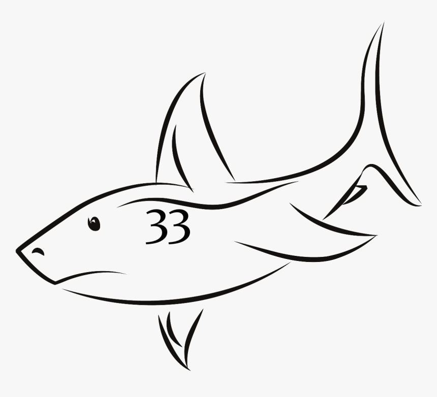 Similiar Shark Fin Drawing Cool Design Keywords Clip - Shark Fin Drawing, HD Png Download, Free Download