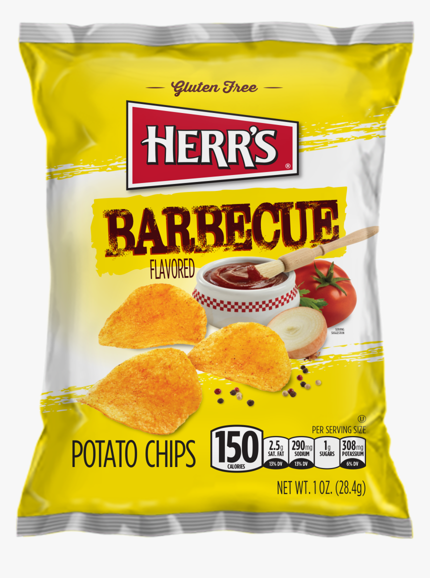 Bodacious Bbq Potato Chip Burgers - Herr's Kettle Cooked Salt And Vinegar Chips, HD Png Download, Free Download