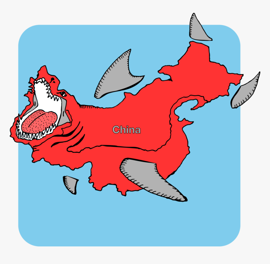 Transparent Shark Fin Clipart - Cartoon, HD Png Download, Free Download