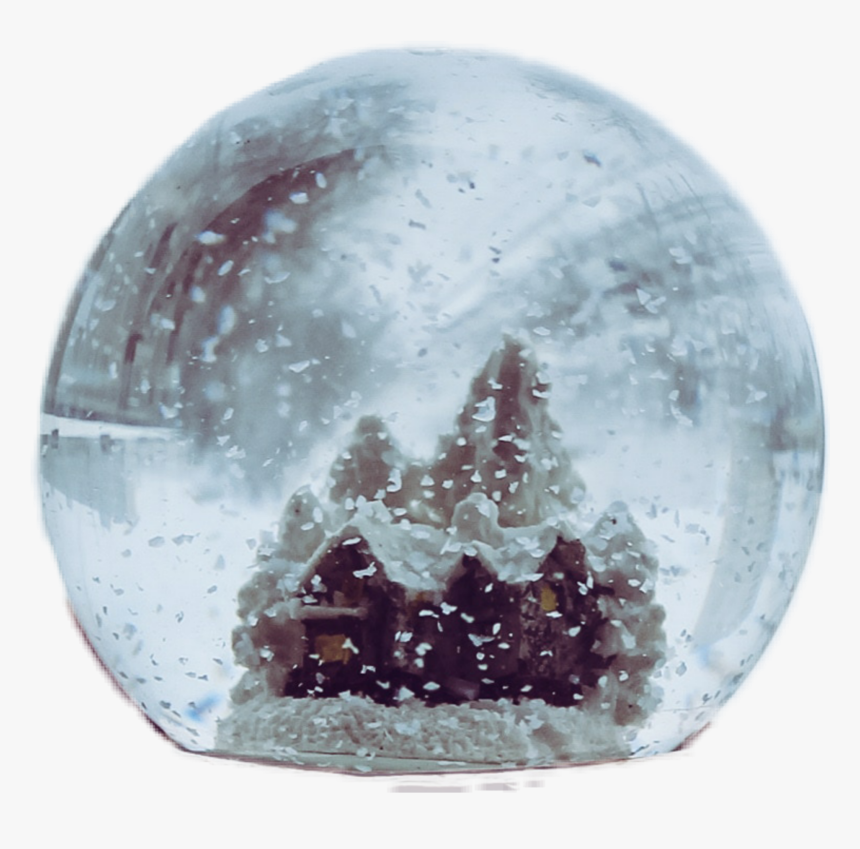 #snowglobe #snowglobechallenge #remixchallengeoftheday - Palle Vetro Di Neve, HD Png Download, Free Download