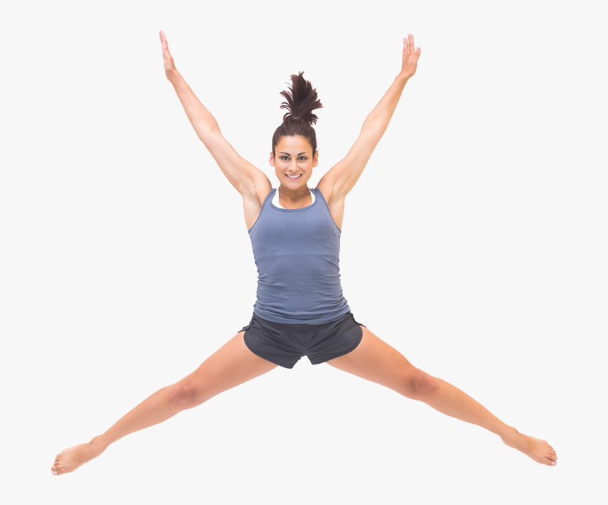 Woman Jumping Png - Fitness Jump Transparent Png, Png Download, Free Download