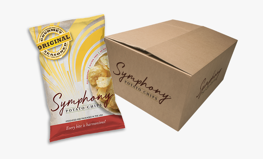 12-pack Of Original Symphony Chips - Box, HD Png Download, Free Download