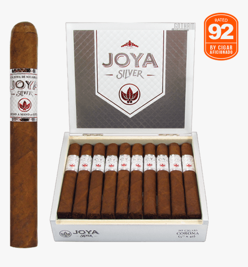 Joya Silver Corona Box And Stick - Wood, HD Png Download, Free Download