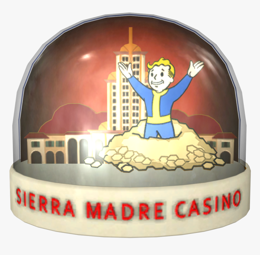 Nukapedia The Vault - Fallout Nv Sierra Madre Snow Globe, HD Png Download, Free Download