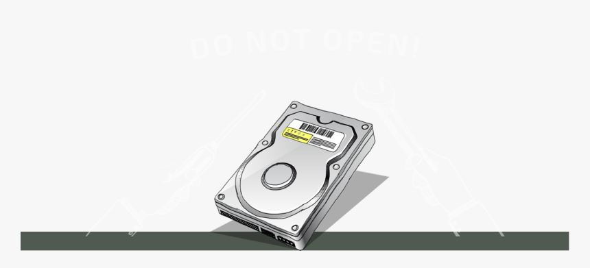 Never Open A Cover Of A Hard Drive - Optical Disc Drive, HD Png Download, Free Download