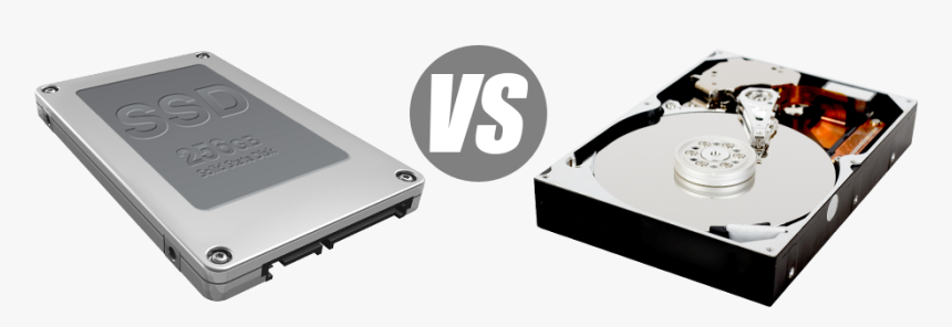 Ssd Vs Hdd - Hdd And Ssd Transparent, HD Png Download, Free Download