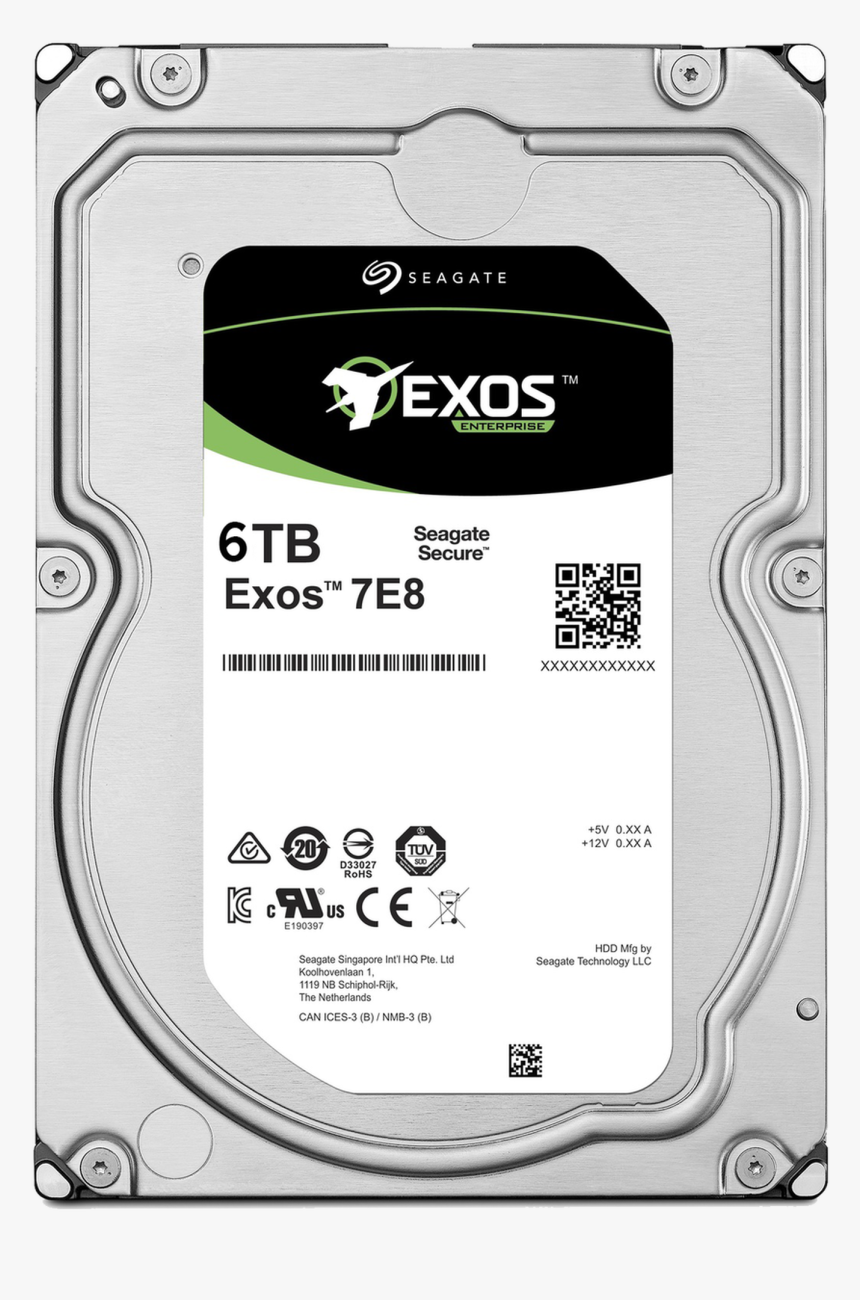 Seagate Exos 7e8 St6000nm0285 6tb, HD Png Download, Free Download