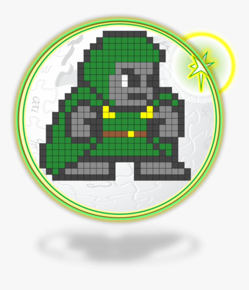 Little Man With Green Cloak And Brown Belt - Beads Patterns Marvel Kang, HD Png Download, Free Download