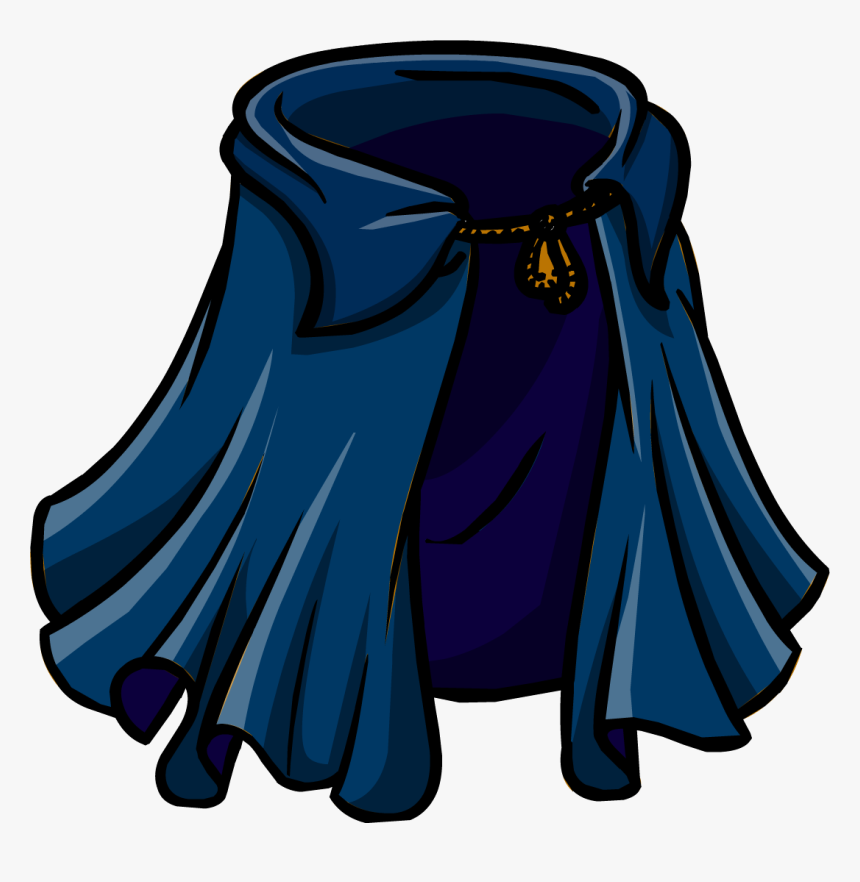 Club Penguin Wiki - Wizard Cloak Clipart, HD Png Download, Free Download