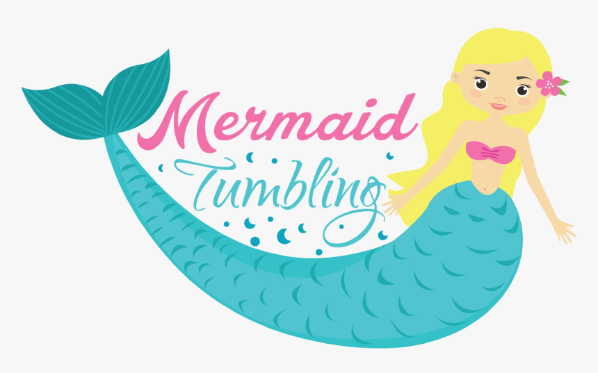 Mermaid Tumbling Camp - Cartoon, HD Png Download, Free Download