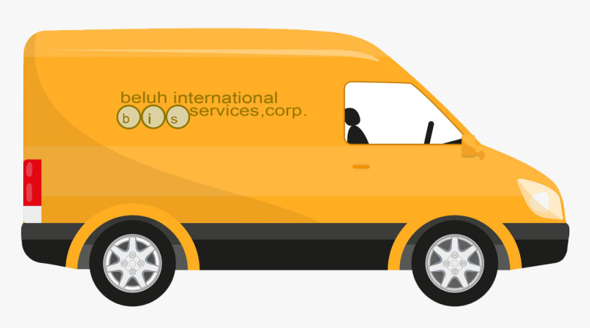 Delivery Van Vector, HD Png Download, Free Download