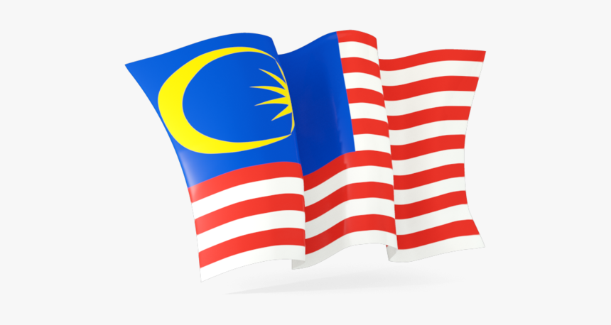 Waving Flag Malaysia - Malaysia Waving Flag Png, Transparent Png, Free Download