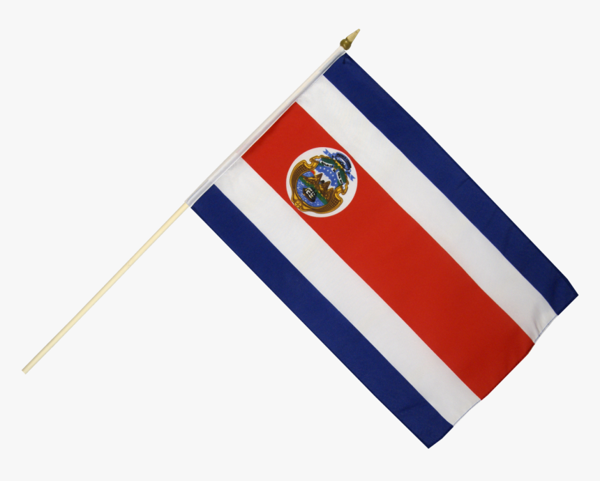 Costa Rica Hand Waving Flag - Costa Rica Hand Flag, HD Png Download, Free Download
