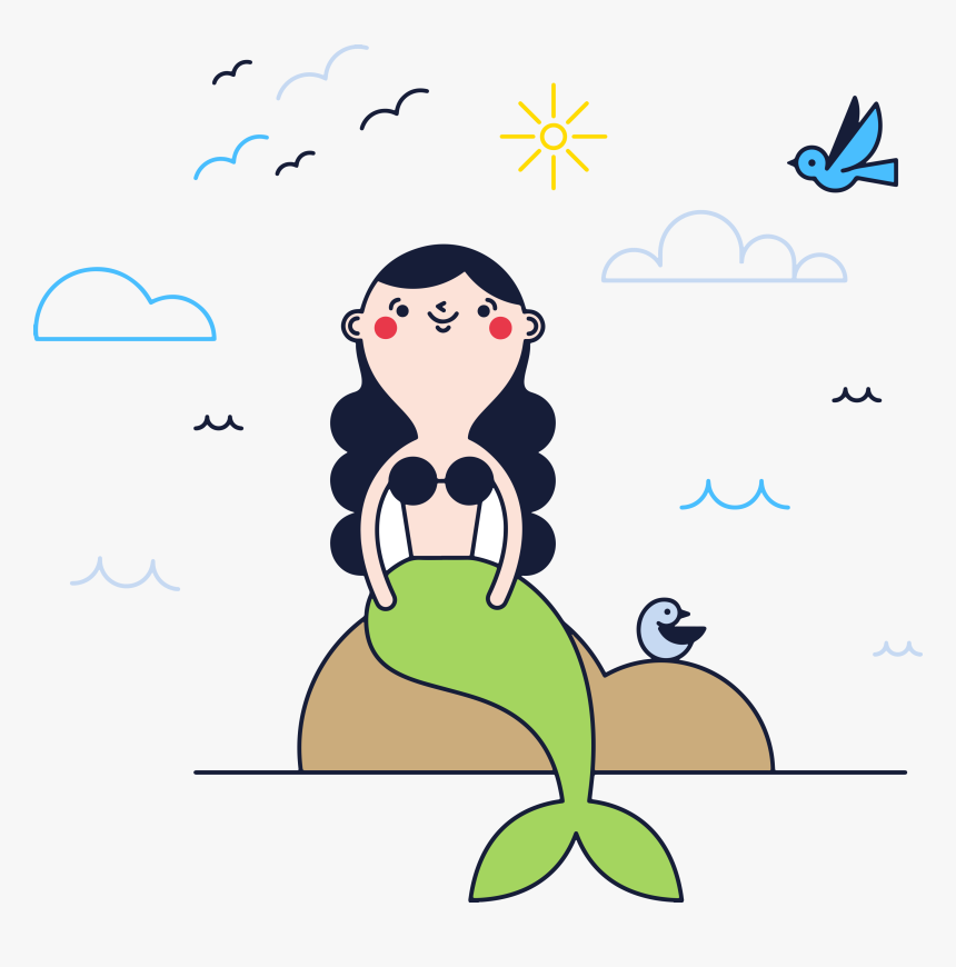 The Little Mermaid Euclidean Vector Clip Art - Cartoon, HD Png Download, Free Download