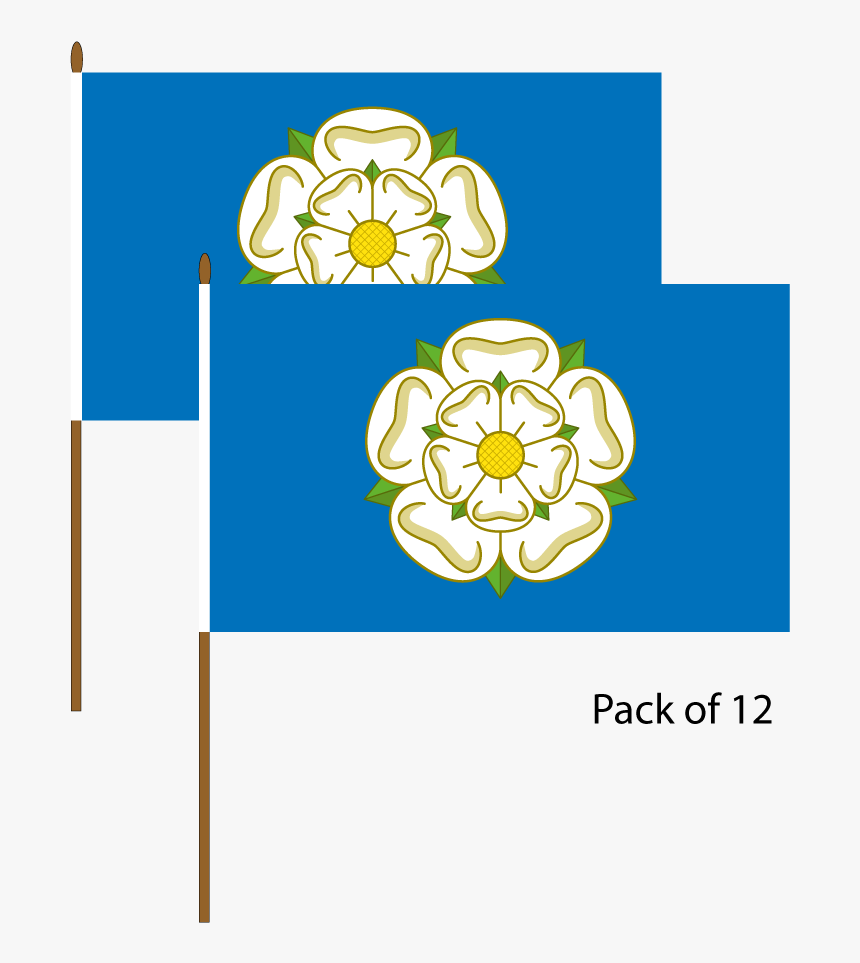 Hand Waving Flag 9 X 6 Yorkshire New County - Yorkshire Day 1 August, HD Png Download, Free Download