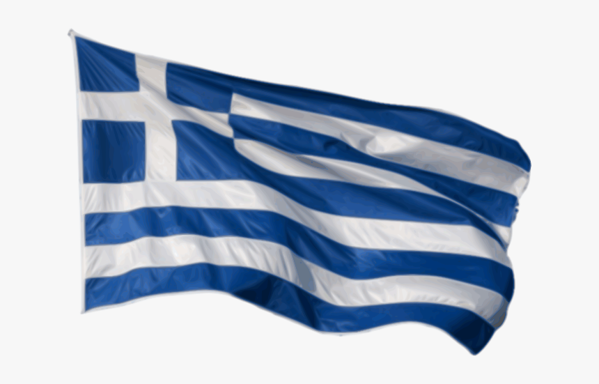 Transparent Waving Flag Png - Greek Flag Waving Png, Png Download, Free Download