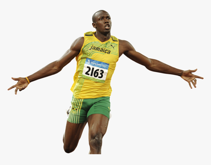 Download Usain Bolt Png Transparent Image - Usain Bolt Transparent Background, Png Download, Free Download