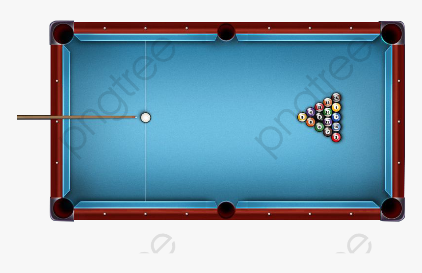 Transparent Billiards Clipart - Straight Pool, HD Png Download, Free Download