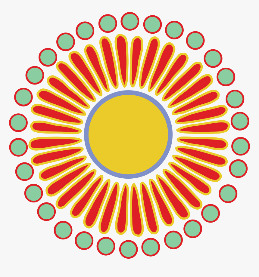 Free Indian Symbols, Signs, Patterns, Graphics - Circle Design Images Png, Transparent Png, Free Download