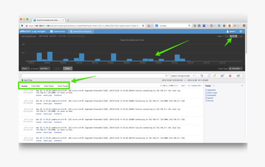 Vmware Loginsight 003 - Zimbra Log, HD Png Download, Free Download