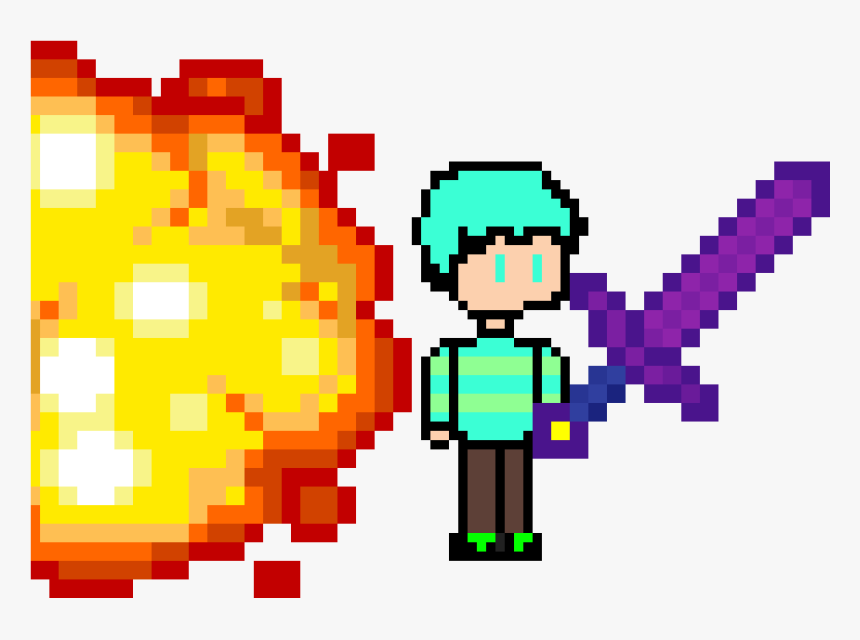 Pixel Art Explosion Png, Transparent Png, Free Download